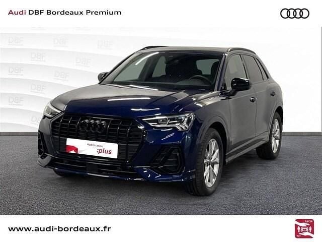 Bleu navarre métallisé Occasion 2025 Audi Q3 S-line plus SUV | 41 990 € (Bon prix) - Image 1/4