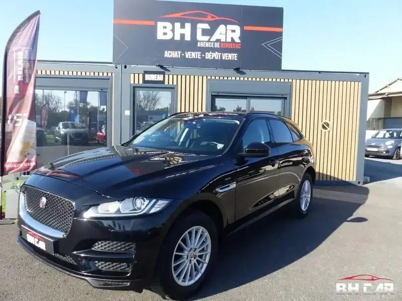 Noir Utilisé 2018 Jaguar F-Pace Pure SUV | 15 490 € - Image 1/4