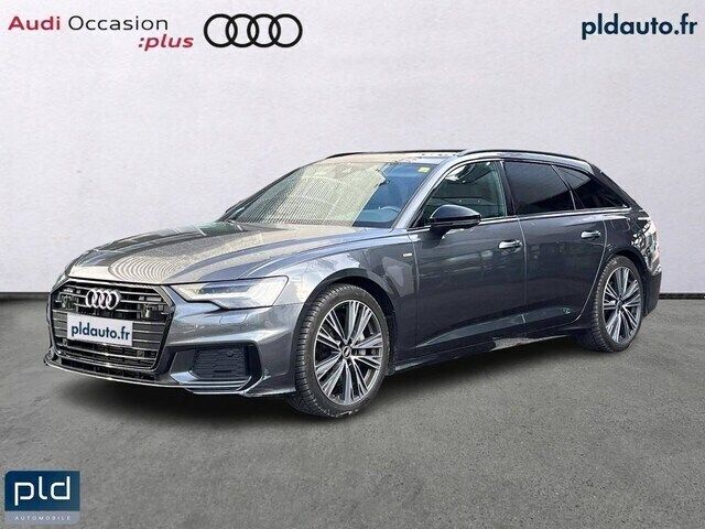 Gris daytona nacré Utilisé 2022 Audi A6 S-Line Break | 42 990 € (Prix juste) - Image 1/4