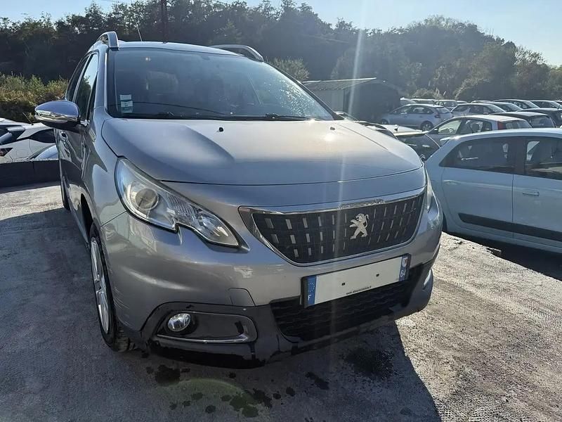 Gris Occasion 2016 Peugeot 2008 Allure SUV | 9 290 € (Bon prix) - Image 1/4