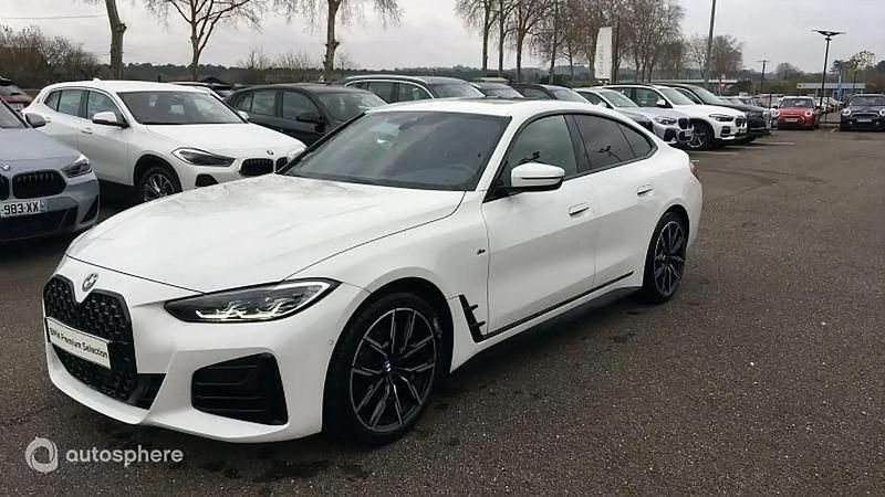 Blanc Utilisé 2022 BMW 420 M Sport Coupé | 38 799 € (Super prix) - Image 1/4