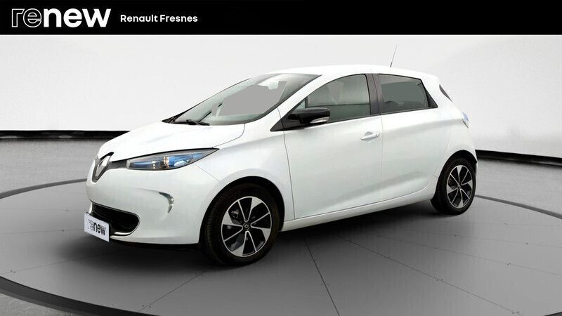 Blanc Utilisé 2019 Renault Zoe Intens Citadine | 7 980 € (Super prix) - Image 1/4
