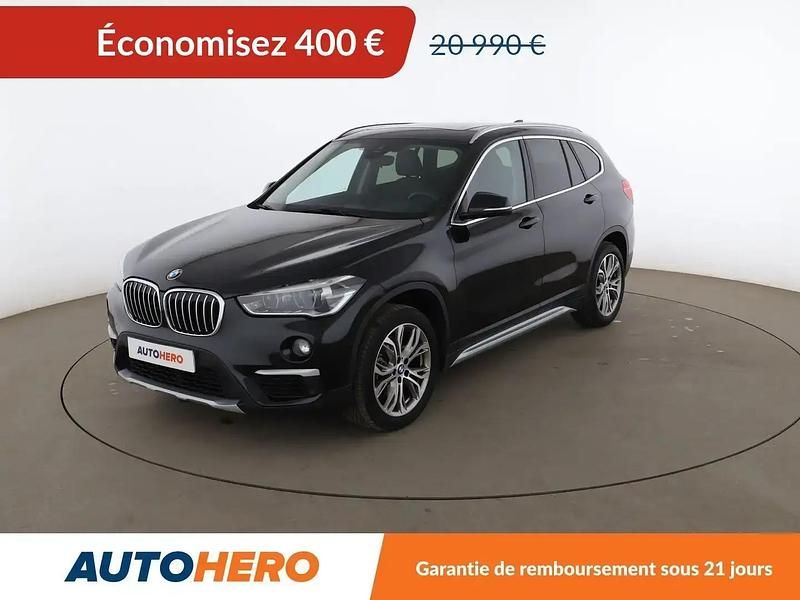 Noir Occasion 2016 BMW X1 xLine SUV | 20 590 € (Prix assez cher) - Image 1/2