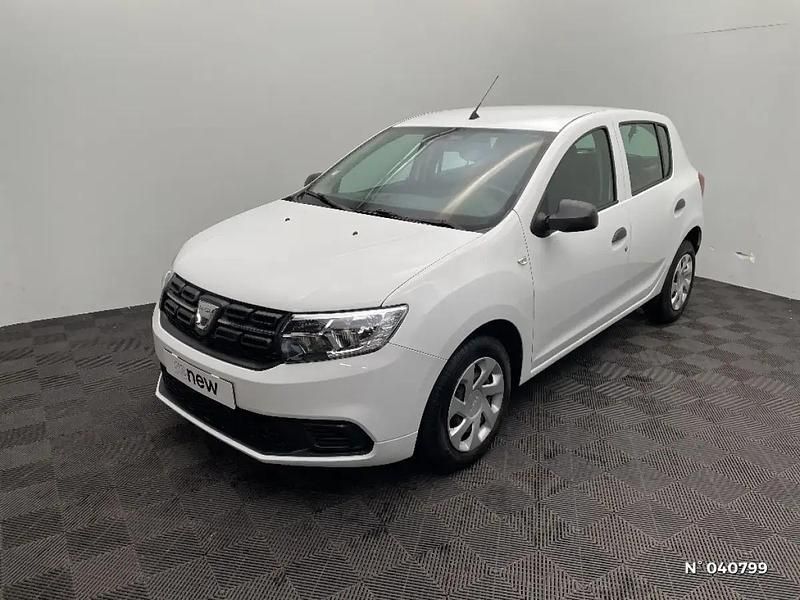 Blanc Occasion 2020 Dacia Sandero Acces | 9 890 € (Bon prix) - Image 1/4