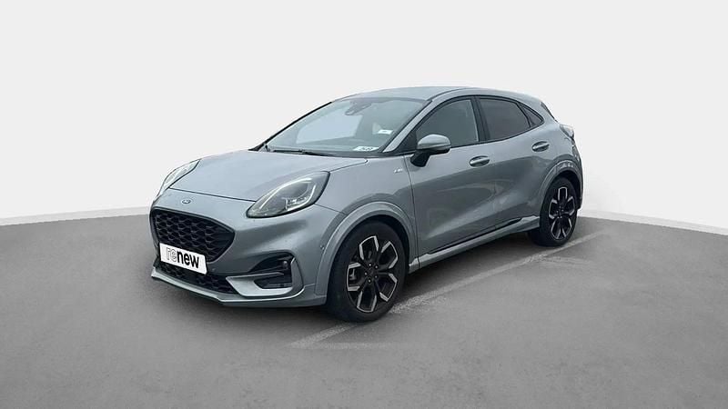 Gris Utilisé 2022 Ford Puma Gen-E Business Edition SUV | 16 990 € (Prix juste) - Image 1/4