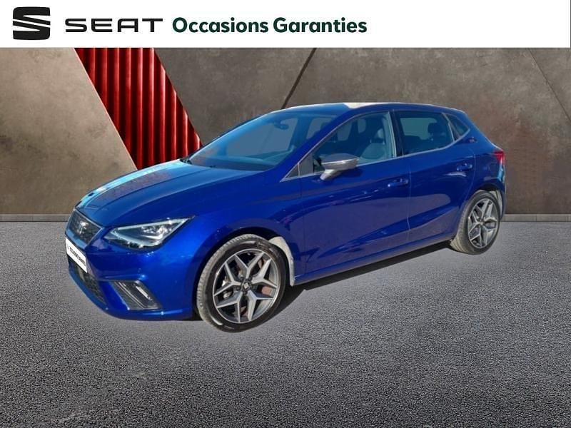 Bleu électrique Occasion 2020 Seat Ibiza XCELLENCE Berline | 12 900 € (Bon prix) - Image 1/4