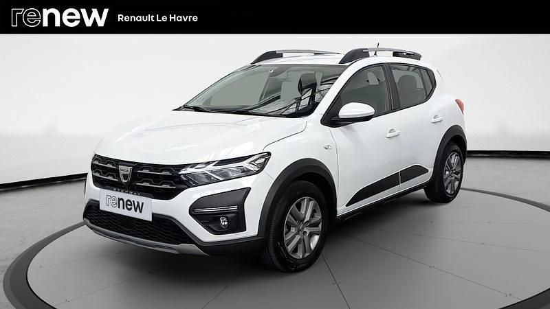 Blanc Utilisé 2022 Dacia Sandero Comfort Citadine | 14 490 € (Prix juste) - Image 1/4
