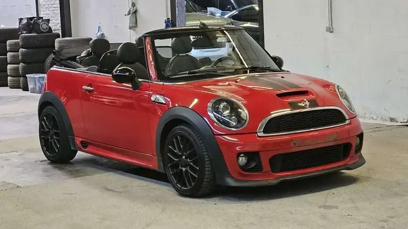 Gris Utilisé 2012 Mini John Cooper Works Cabriolet Cabriolet | 8 990 € - Image 1/4