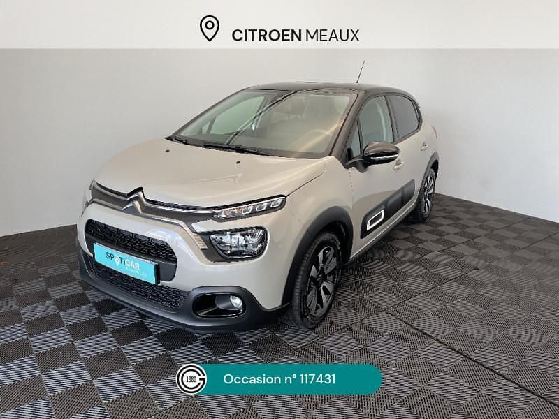Beige Utilisé 2023 Citroën C3 PureTech Citadine | 11 990 € (Prix juste) - Image 1/4