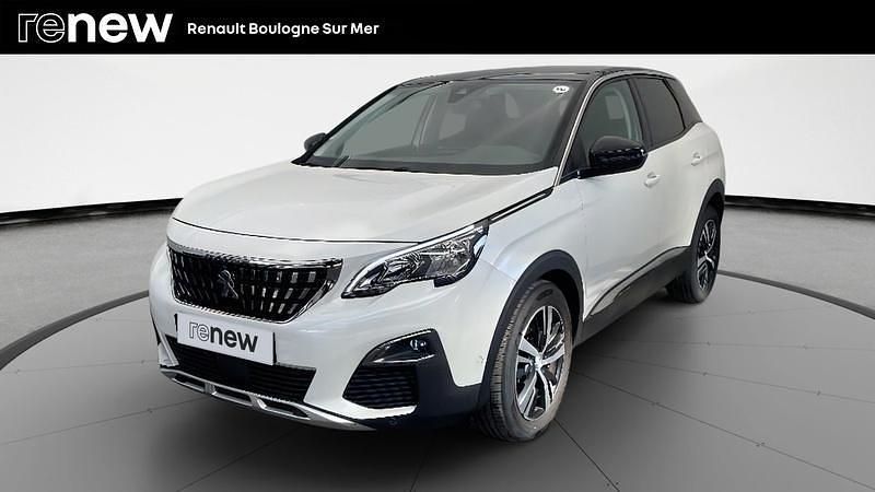 Blanc Utilisé 2019 Peugeot 3008 Allure SUV | 19 990 € (Prix juste) - Image 1/4