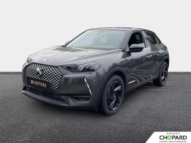 Gris Utilisé 2020 DS Automobiles DS3 Crossback E-Tense Performance Line Plus SUV | 15 990 € (Prix juste) - Image 1/4