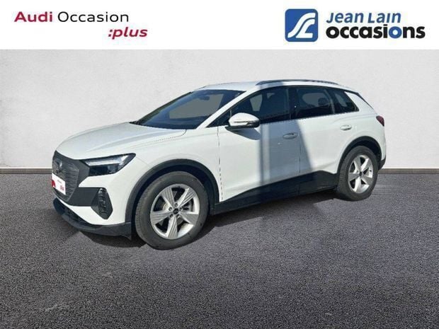 Blanc glacier métallisé Utilisé 2024 Audi Q4 e-tron Business SUV | 44 990 € - Image 1/4