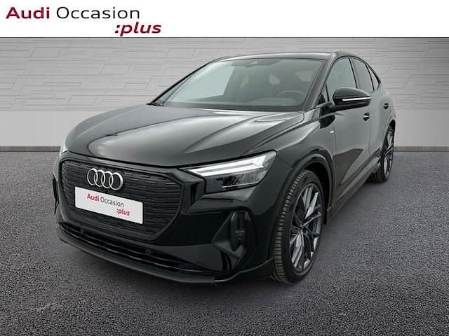 Noir mythe métallisé Utilisé 2022 Audi Q4 Sportback e-tron Edition .1 SUV | 42 900 € (Prix juste) - Image 1/4