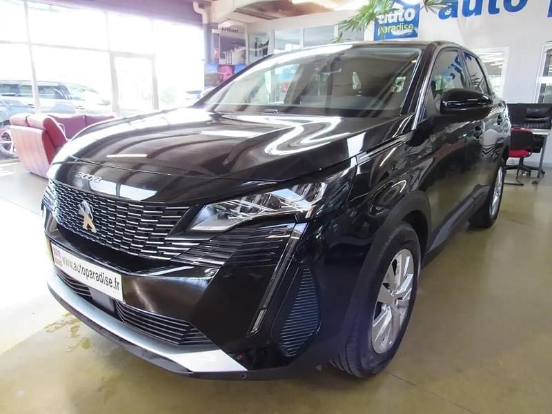 Noir Utilisé 2022 Peugeot 3008 Active SUV | 17 900 € (Super prix) - Image 1/4