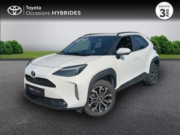 Blanc Utilisé 2023 Toyota Yaris Hybrid Design | 22 490 € (Prix juste) - Image 1/4