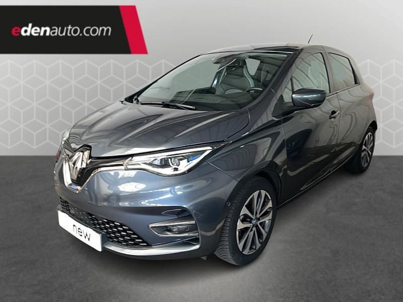 Gris Utilisé 2020 Renault Zoe Intens Citadine | 8 480 € (Super prix) - Image 1/4