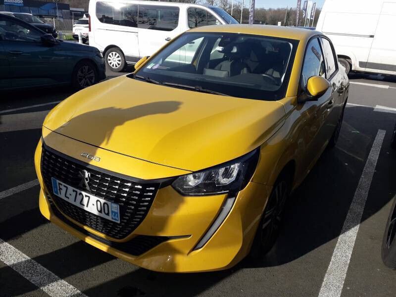 Jaune Occasion 2021 Peugeot 208 Allure Citadine | 13 690 € (Prix juste) - Image 1/4