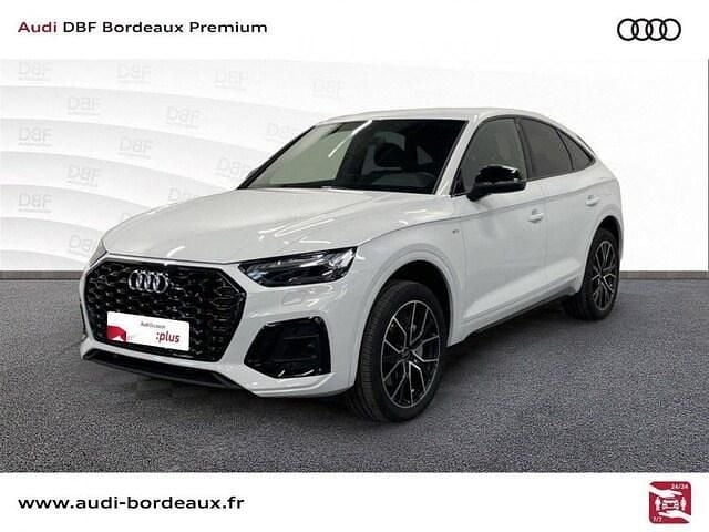 Blanc glacier métallisé Utilisé 2023 Audi Q5 Sportback S-Line SUV | 49 990 € (Bon prix) - Image 1/4