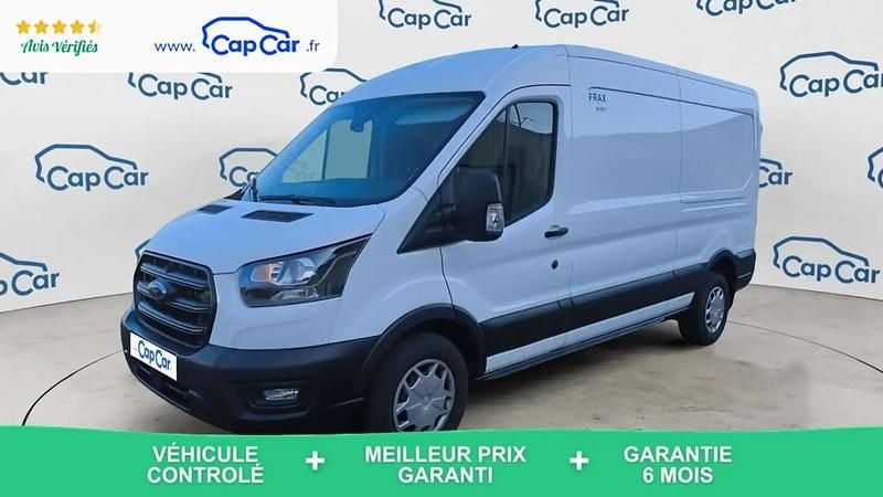 Blanc Occasion 2023 Ford Transit Business Edition Van | 24 490 € (Bon prix) - Image 1/4