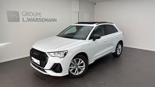 Blanc glacier métallisé Occasion 2025 Audi Q3 S-line plus SUV | 43 690 € (Prix juste) - Image 1/4
