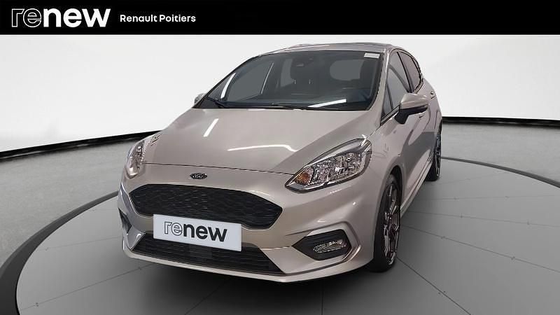 Gris Utilisé 2019 Ford Fiesta ST-Line Citadine | 12 990 € (Prix juste) - Image 1/4