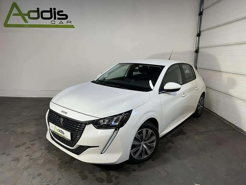 Blanc Utilisé 2021 Peugeot 208 Active Citadine | 9 990 € (Bon prix) - Image 1/4