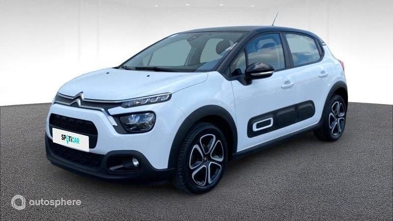 Blanc Occasion 2021 Citroën C3 Feel Citadine | 10 980 € (Prix juste) - Image 1/4