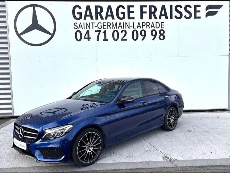 Occasion Mercedes C250 207 ch (152 kW) 2017 Bleu Berline