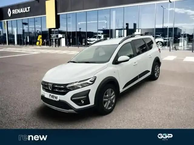 Blanc Utilisé 2022 Dacia Jogger Comfort Monospace | 15 299 € (Prix juste) - Image 1/4