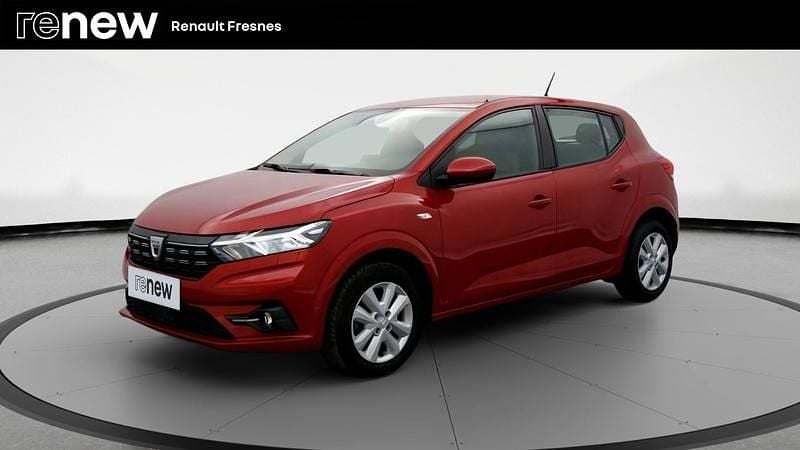 Rouge Occasion 2022 Dacia Sandero Comfort Citadine | 11 480 € (Bon prix) - Image 1/4