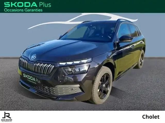 Noir Occasion 2023 Skoda Kamiq SUV | 25 490 € (Bon prix) - Image 1/4