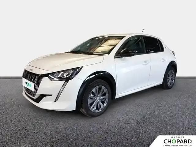 Blanc Occasion 2022 Peugeot e-208 Allure Citadine | 16 489 € (Prix juste) - Image 1/4