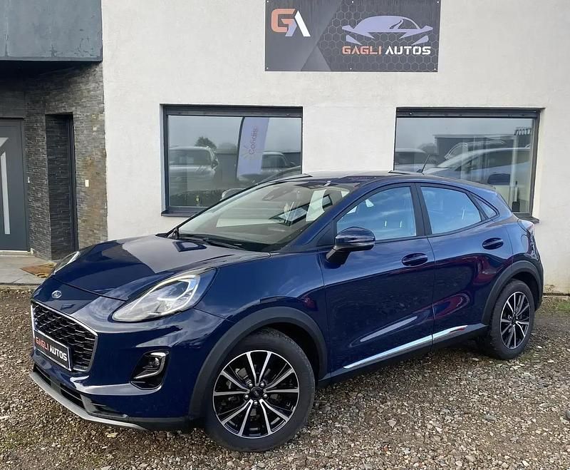 Bleu Utilisé 2021 Ford Puma S SUV | 13 999 € (Bon prix) - Image 1/4