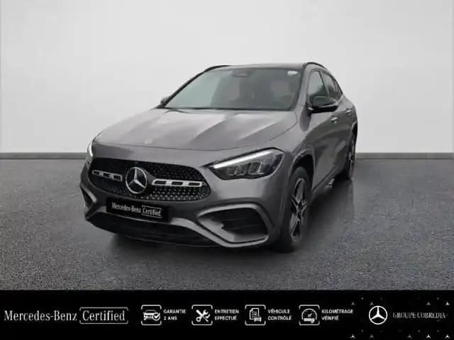 Gris montagne métallisé Occasion 2025 Mercedes GLA250 AMG line SUV | 49 870 € (Prix assez cher) - Image 1/4