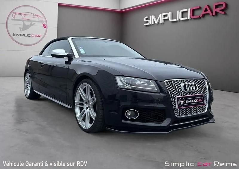 Noir Occasion 2011 Audi S5 Cabriolet Cabriolet | 23 480 € - Image 1/4