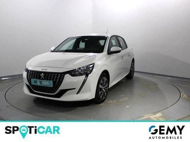 Blanc Utilisé 2020 Peugeot 208 Business-Line Citadine | 14 679 € (Prix assez cher) - Image 1/1