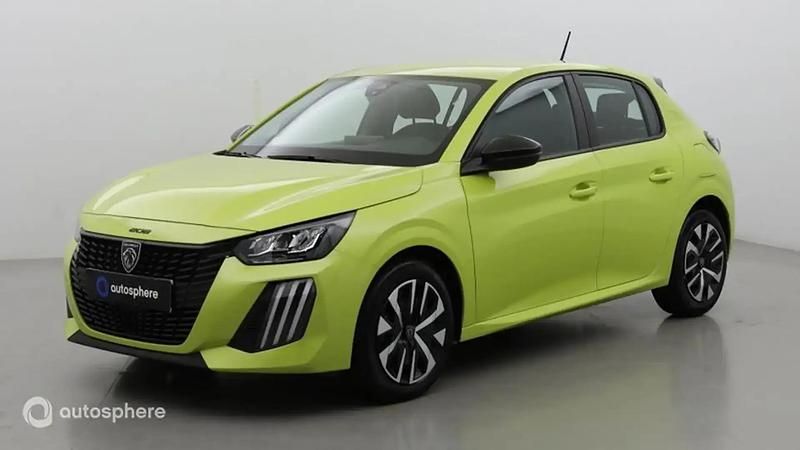Jaune Utilisé 2024 Peugeot 208 Active Citadine | 15 990 € (Prix juste) - Image 1/4