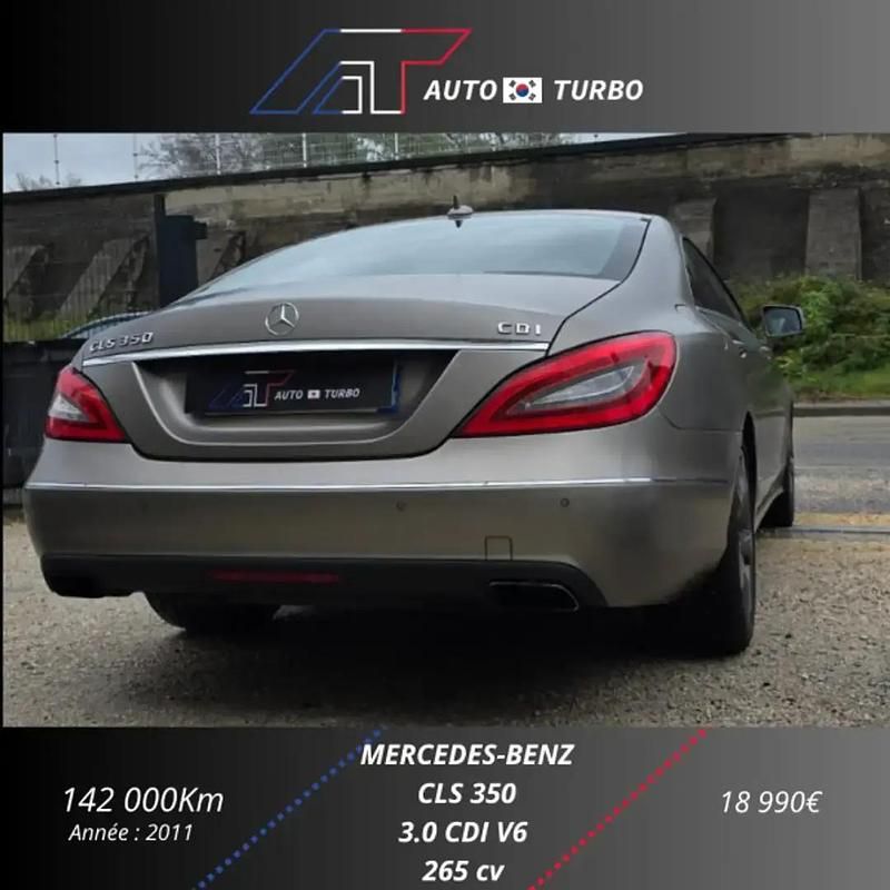 Occasion Mercedes CLS350 Edition 1 269 ch (197 kW) 2011 Gris Berline