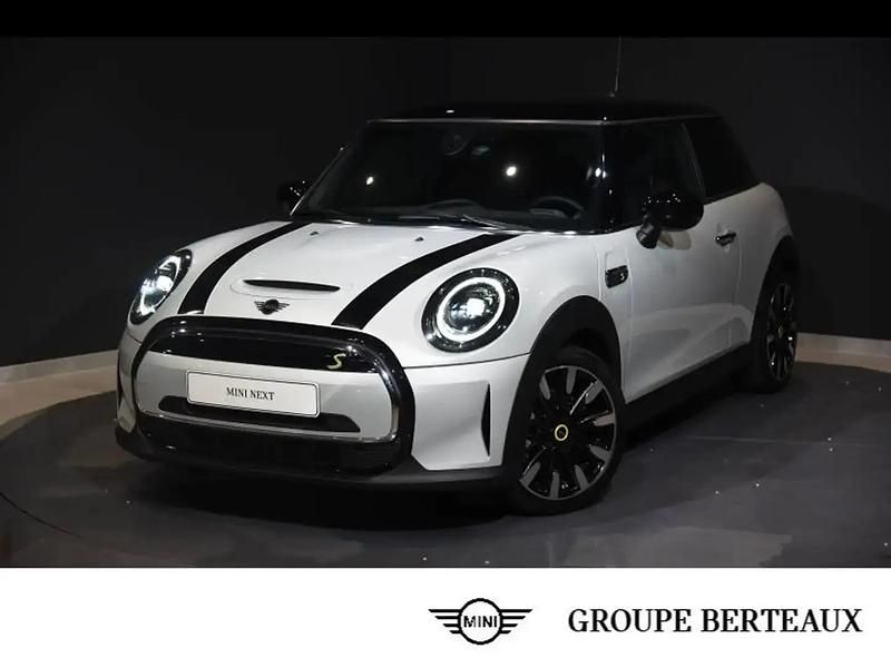 "white silver" metal Occasion 2022 Mini Cooper SE Premium Citadine | 19 990 € (Prix juste) - Image 1/4