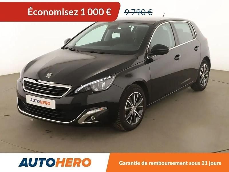 Noir Utilisé 2016 Peugeot 308 Allure Berline | 8 790 € (Super prix) - Image 1/2