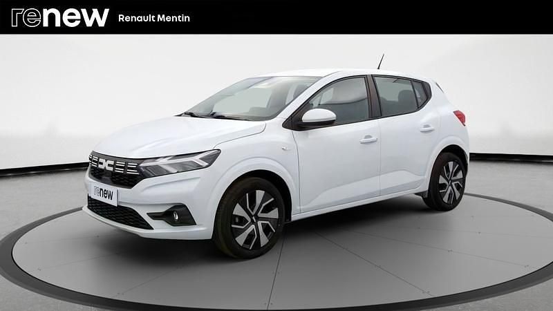 Blanc Utilisé 2024 Dacia Sandero Expression Citadine | 14 599 € (Bon prix) - Image 1/3