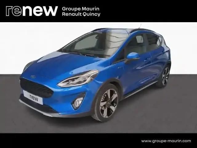 Bleu azur Utilisé 2020 Ford Fiesta Active Berline | 15 790 € - Image 1/4