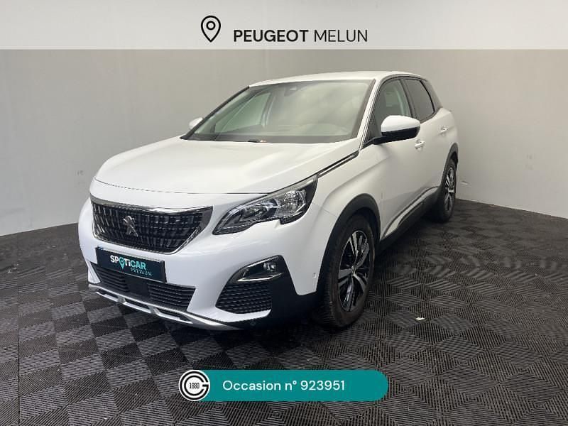 Blanc Utilisé 2018 Peugeot 3008 Allure SUV | 13 780 € (Prix juste) - Image 1/4