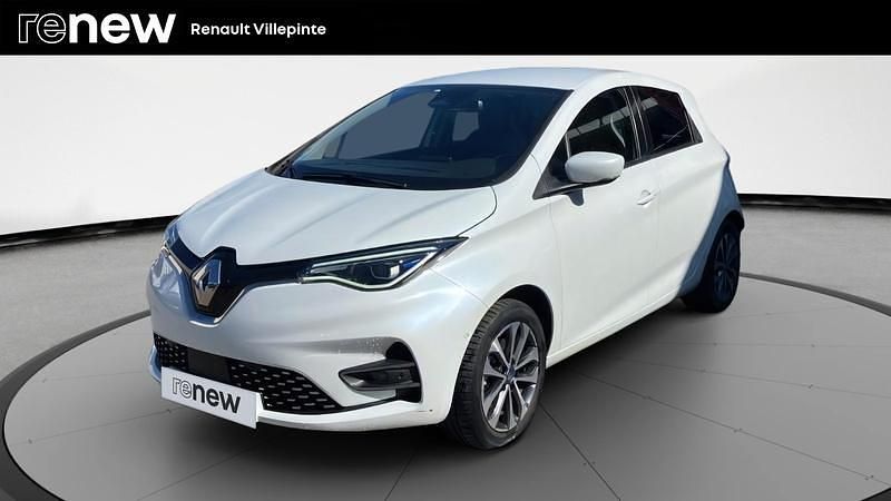 Blanc Utilisé 2020 Renault Zoe Intens Citadine | 12 990 € (Prix assez cher) - Image 1/4