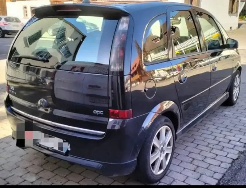 Noir Utilisé 2006 Opel Meriva OPC Monospace | 1 700 € - Image 1/4