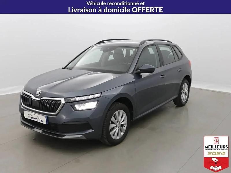 Gris Utilisé 2021 Skoda Kamiq Ambition SUV | 16 700 € (Prix assez cher) - Image 1/4