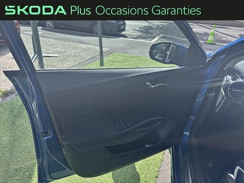 Occasion Skoda Fabia Clever 95 ch (69 kW) 2025 Bleu racing métallisé Citadine