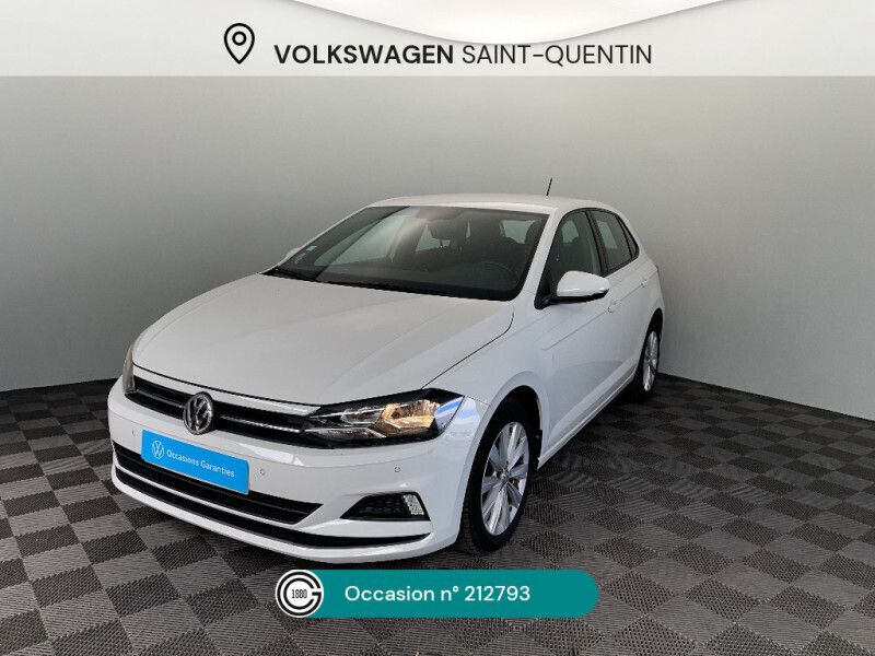 Blanc Utilisé 2018 VW Polo Edition Citadine | 14 990 € (Prix juste) - Image 1/4