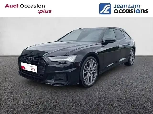 Noir mythic metallise Utilisé 2023 Audi A6 S-Line Break | 49 990 € (Prix assez cher) - Image 1/4