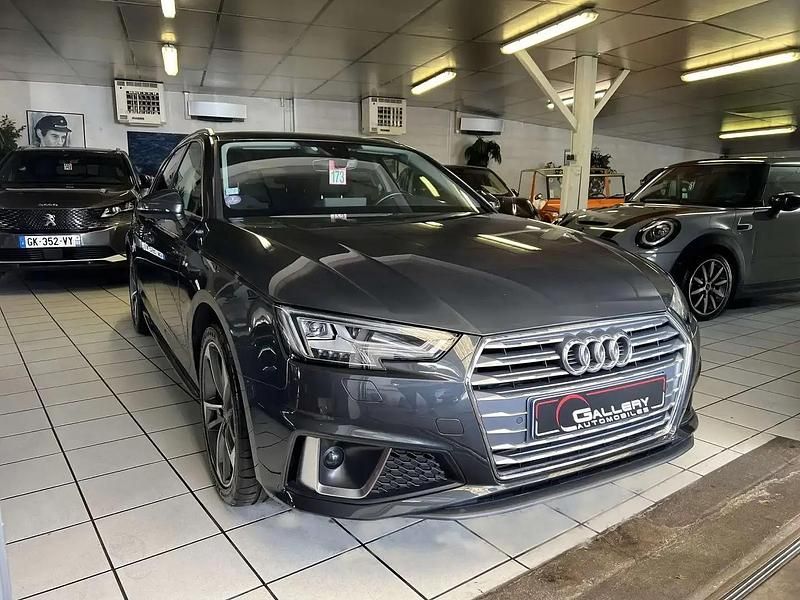Gris Utilisé 2019 Audi A4 S-Line Break | 23 400 € (Bon prix) - Image 1/4